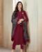 Picture of Delightful Maroon Readymade Salwar Kameez