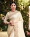 Picture of Exquisite Off White Designer Saree