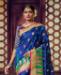 Picture of Gorgeous Blue Designer Saree