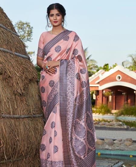 Picture of Alluring Light Pink Casual Saree