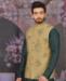 Picture of Statuesque Bottel Green Kurtas