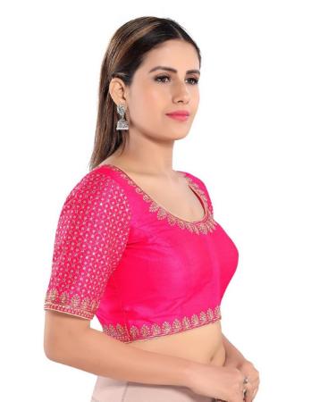 Picture of Beautiful Pink Designer Blouse