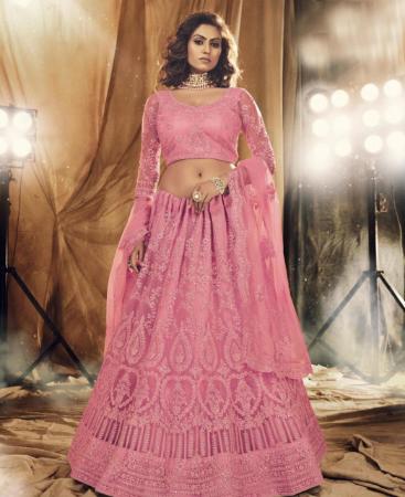 Picture of Stunning Pink Lehenga Choli