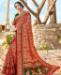 Picture of Gorgeous Red Silk Saree