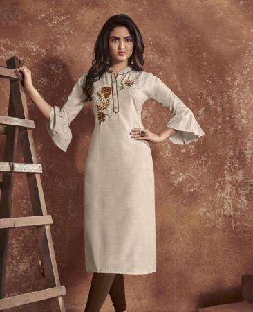 Picture of Appealing Light Brown Kurtis & Tunic