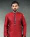 Picture of Enticing Two Tone Maroon/Blue Kurtas