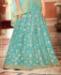 Picture of Splendid Aqua Lehenga Choli