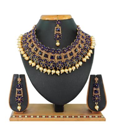 Picture of Taking Blue Necklace Set