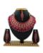 Picture of Stunning Rani Pink Necklace Set