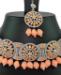 Picture of Stunning Peach Necklace Set