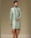 Picture of Exquisite Sea Green Sherwani