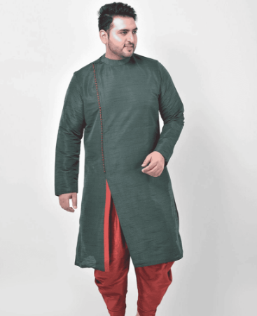 Picture of Well Formed Green Kurtas
