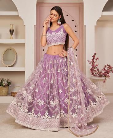 Picture of Classy Purple Lehenga Choli