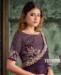 Picture of Exquisite Deep Purple Designer Saree