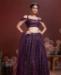 Picture of Ideal Purple Lehenga Choli