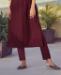 Picture of Classy Maroon Kurtis & Tunic