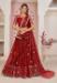 Picture of Graceful Red Lehenga Choli