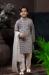 Picture of Alluring Cotton Light Slate Grey Kids Kurta Pyjama