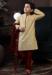 Picture of Classy Cotton Antique White Kids Kurta Pyjama