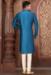 Picture of Taking Silk Dark Slate Blue Kurtas