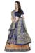 Picture of Elegant Silk Dark Slate Blue Lehenga Choli