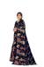 Picture of Shapely Georgette Midnight Blue Saree