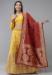 Picture of Exquisite Silk Golden Rod Lehenga Choli