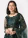 Picture of Statuesque Net Sea Green Lehenga Choli