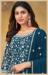 Picture of Georgette Midnight Blue Straight Cut Salwar Kameez