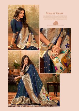 Picture of Superb Silk Dark Slate Grey Saree