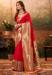 Picture of Bewitching Silk Crimson Saree