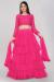 Picture of Sublime Net Deep Pink Lehenga Choli