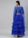 Picture of Sightly Net Navy Blue Lehenga Choli