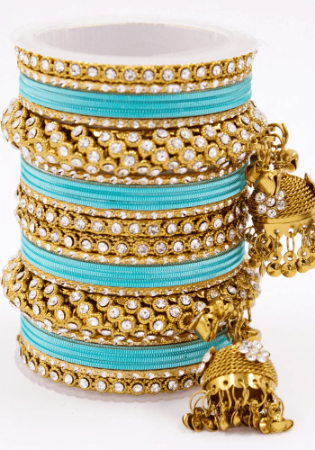 Picture of Enticing Sky Blue Bangle