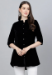 Picture of Fascinating Rayon Black Kurtis & Tunic