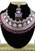 Picture of Comely Deep Pink Necklace Set