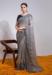 Picture of Grand Georgette Silver Saree
