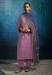 Picture of Elegant Silk Rosy Brown Straight Cut Salwar Kameez
