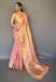 Picture of Sightly Silk Dark Salmon Saree