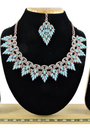 Picture of Enticing Dark Slate Grey Necklace Set