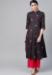 Picture of Grand Rayon Black Kurtis & Tunic