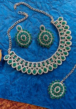 Picture of Classy Teal Necklace Set