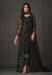 Picture of Taking Net Black Straight Cut Salwar Kameez