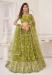 Picture of Admirable Crepe Olive Drab Lehenga Choli