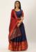 Picture of Stunning Silk Navy Blue Lehenga Choli