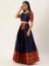 Picture of Stunning Silk Navy Blue Lehenga Choli