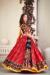Picture of Bewitching Georgette & Silk Fire Brick Lehenga Choli