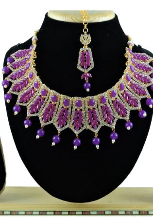 Picture of Gorgeous Purple Necklace Set
