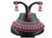 Picture of Lovely Deep Pink Necklace Set