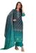 Picture of Satin Dark Slate Grey Readymade Salwar Kameez